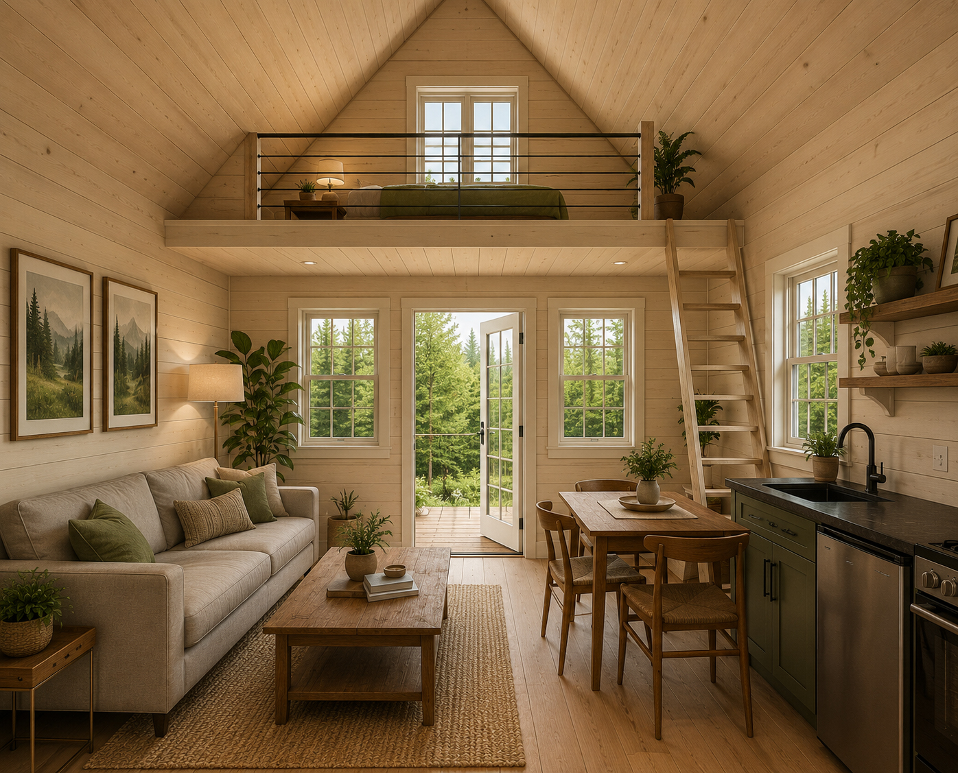 TRIVĒVO interior architectural visualization