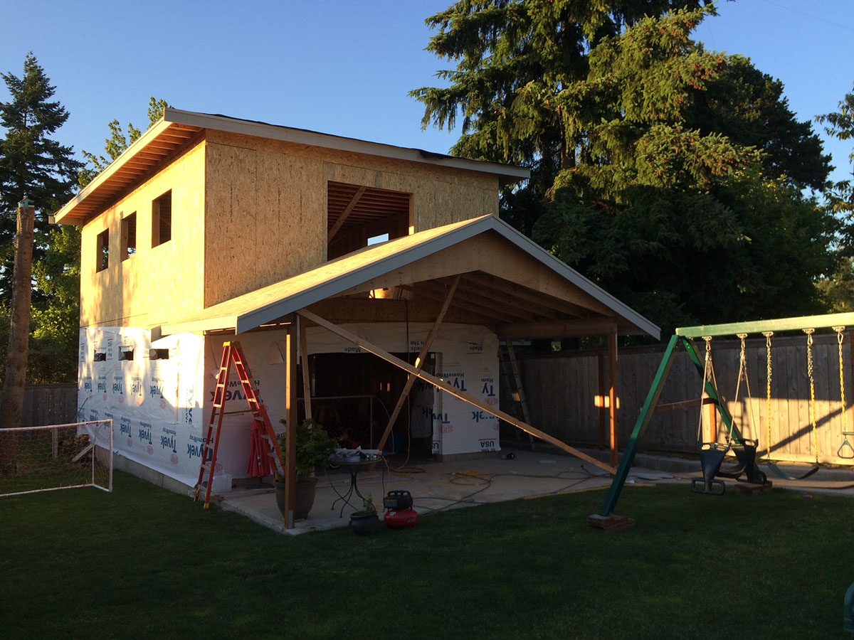 Browns Point ADU finished exterior
