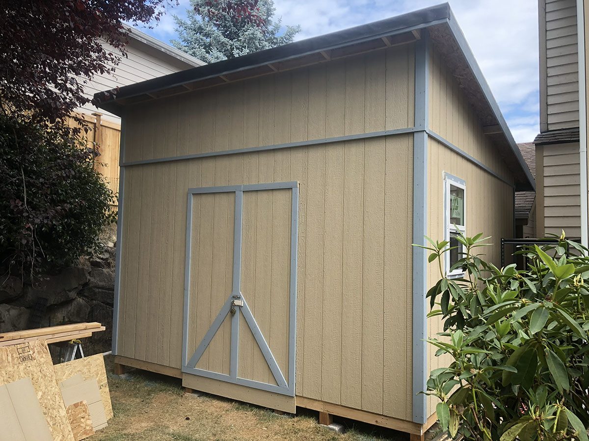 Backyard workshop project
