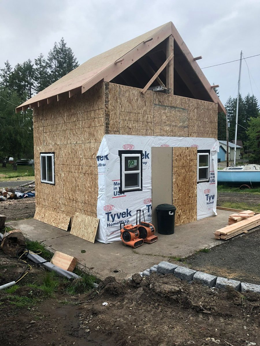 Lakebay Shabin finished exterior