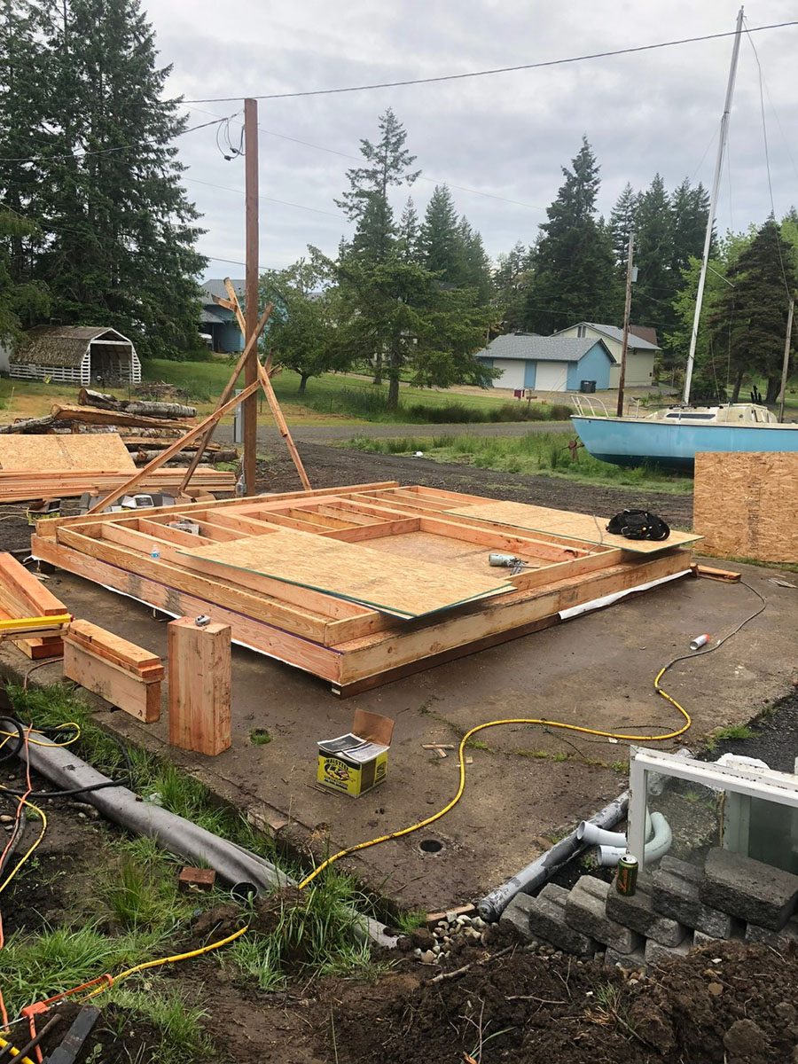 Lakebay Shabin early framing