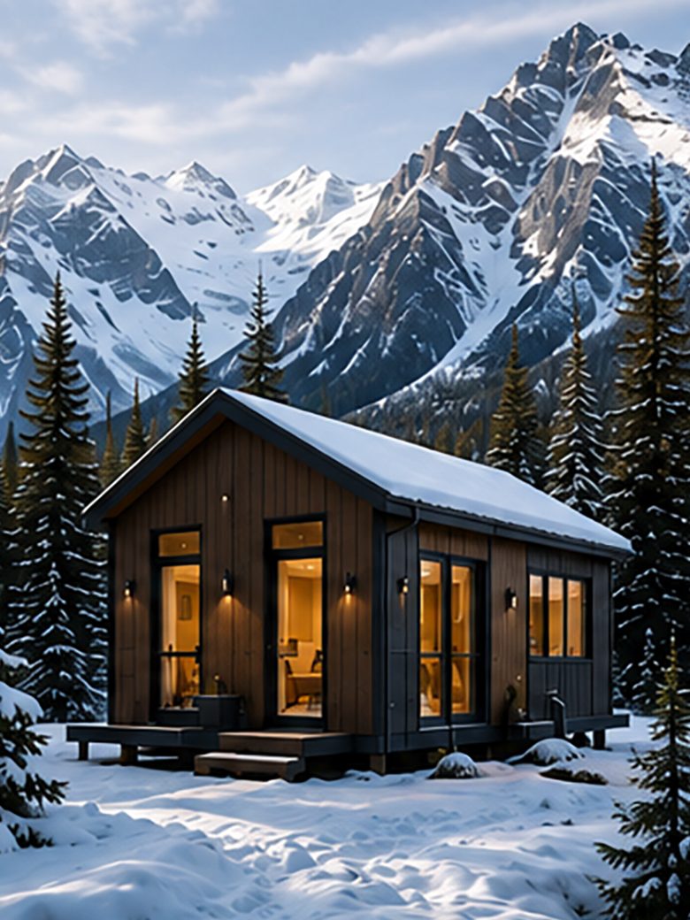 Alaska prefab cabin concept